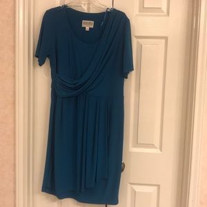 Julian Taylor Teal Dress
